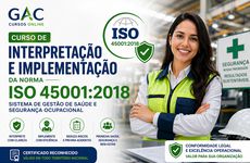 Curso de Interpretação e Implementação da Norma ISO 45001:2018 