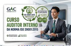 Curso Auditor Interno da Norma ISO 39001:2015  - Com base na ISO 19011:2018