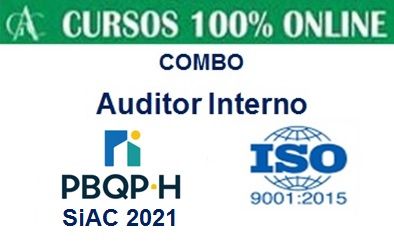 Auditor do PBQP-H 2021 + Auditor ISO 9001:2015