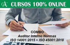 Auditor Interno das Normas ISO 45001:2018 + ISO 14001:2015 