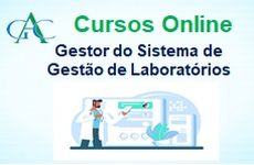 Curso Gestor do Sistema de Gestão de Laboratórios.