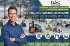Curso de Instrutor Multiplicador Operador de Empilhadeira da NR:11