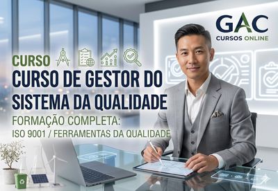 Curso de Gestor do Sistema da Qualidade.