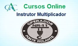 Curso de Instrutor Multiplicador Operador de Ponte Rolante da NR:11