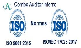 Auditor Interno da Norma ISO/IEC 17025:2017 + Auditor ISO 9001:2015