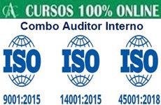 Auditor IS0 9001:2015 - ISO 14001:2015 – ISO 45001:2018. Com base na ISO 19011:2018