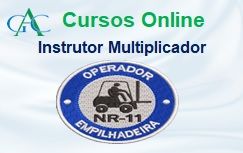 Curso de Instrutor Multiplicador Operador de Empilhadeira da NR:11