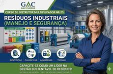 Curso de Instrutor Multiplicador NR-25 Resíduos Industriais