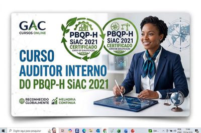 Curso Auditor Interno do PBQP-H SiAC 2021 - Com base na ISO 19011:2018