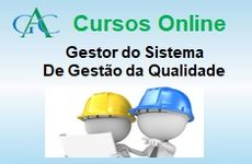 Curso de Gestor do Sistema da Qualidade.